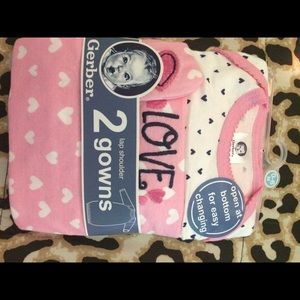 2pc baby sleep gowns